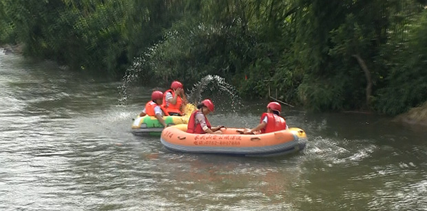 “纵情山水间，细享悠然时”-卡酷尚集团2015全体员工惠州漂流之旅